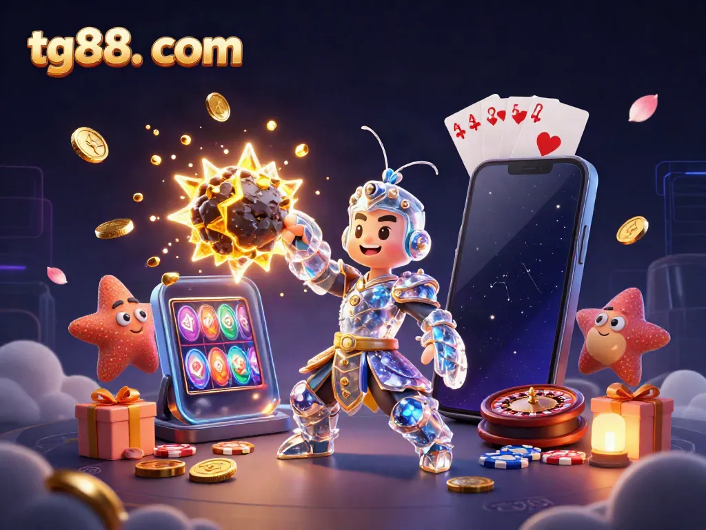 Engage in thrilling gambling adventures at tg88. com with stunning visual elements of casino excitement.