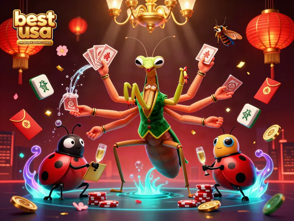 Experience the excitement at the best usa no deposit bonus casino with a dynamic 3D scene of a card sharp and pit boss.