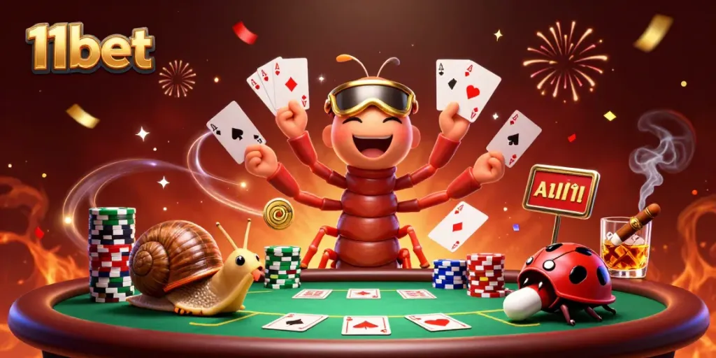 Experience thrilling moments with 11bet's engaging casino games featuring colorful characters and exciting gameplay.